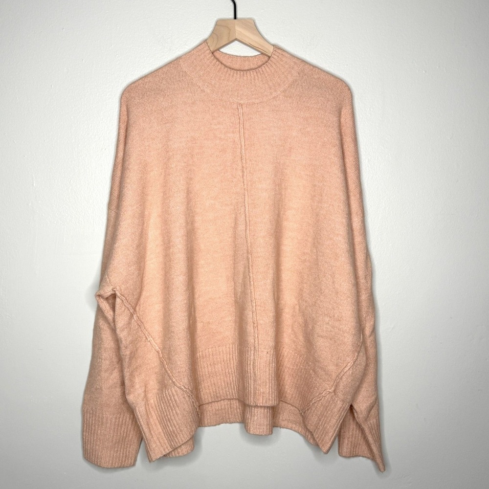 Micha Lounge Womens Relaxed Sweater‎ 16 Soft Pink Oversized Lounge